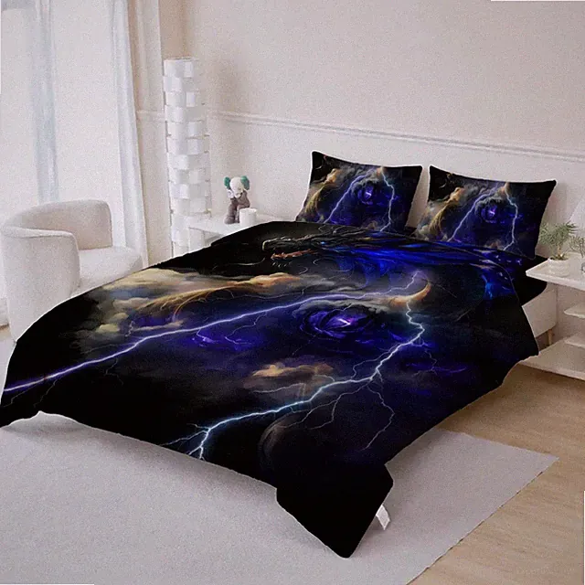 3D Dragon Quilt Cover Set Bedding Sets Pillowcases