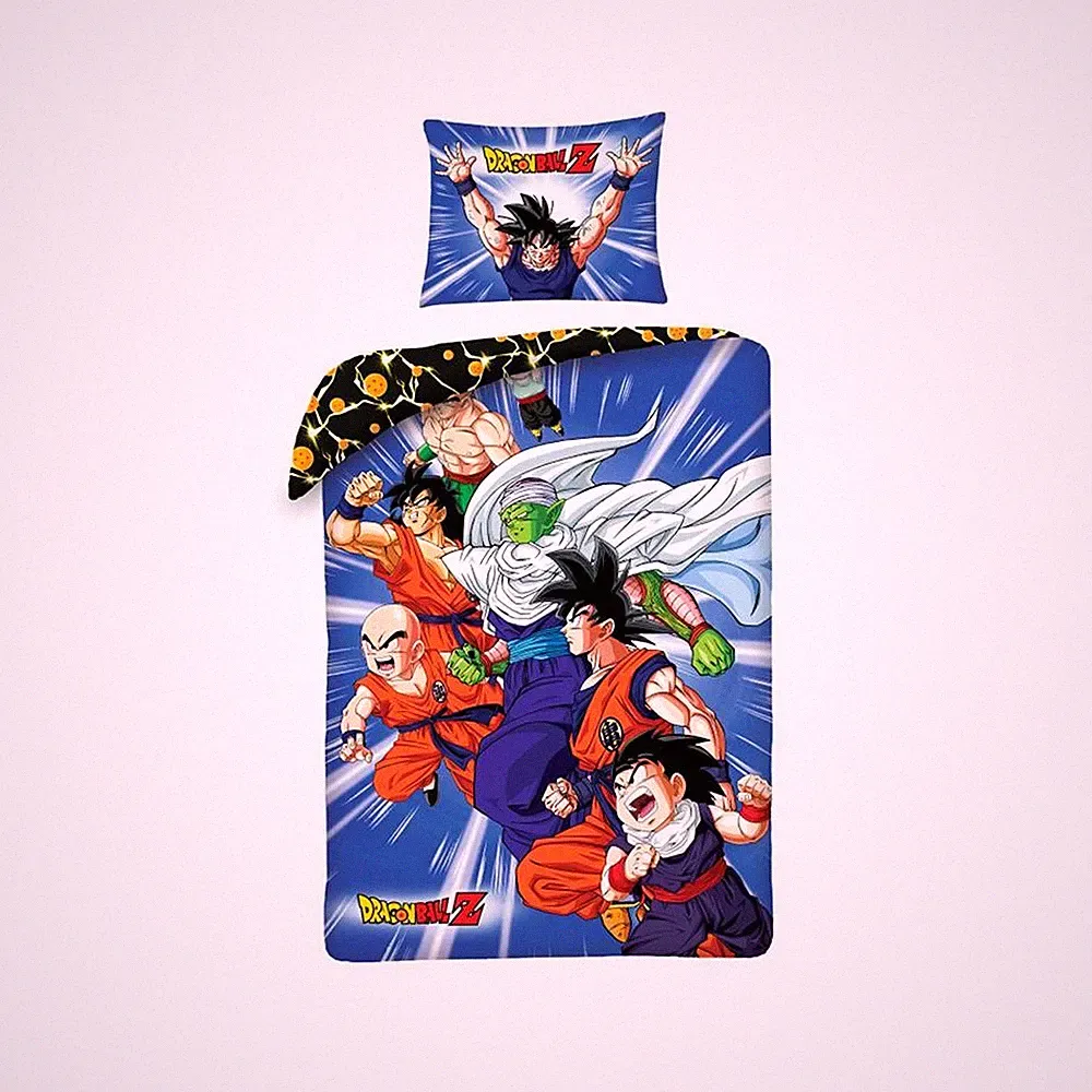 Dragon Ball Z Bedding Set Single Duvet Cover Set Euro Size Saiyan Japanese