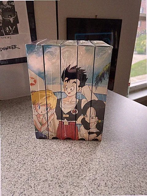 Dragon Ball Z Great Saiyaman Saga Complete 5-VHS Set Sealed with Exception