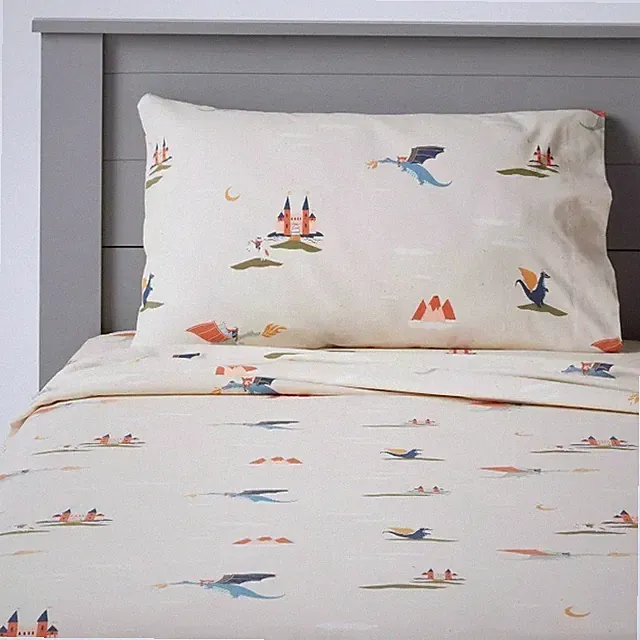 Dragon Cotton Kids' Sheet Set