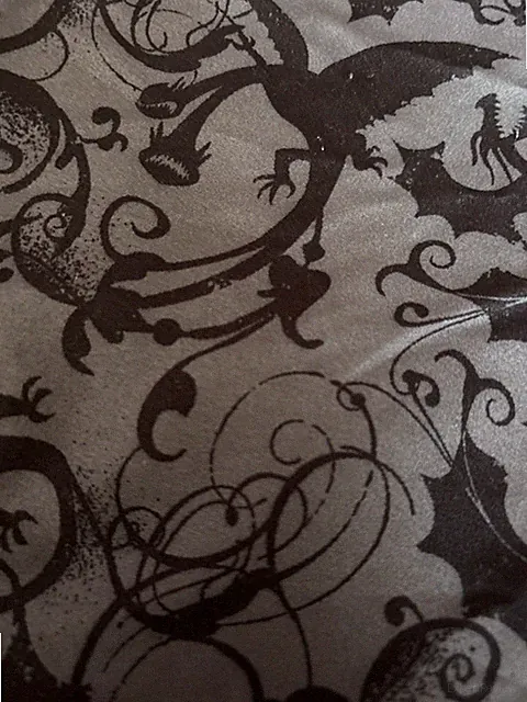 How to Train Your Dragon DreamWorks two-piece twin sheets Black on Gray RARE