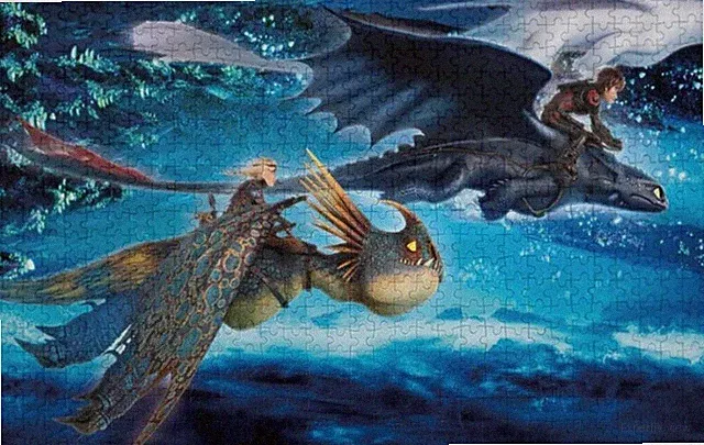 Kids blanket/How to Train Your Dragon The Hidden World Plush Throw Blanket