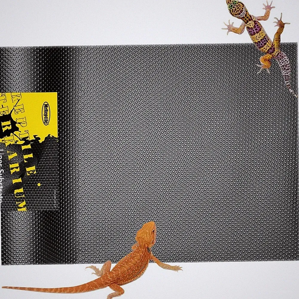 Reptile Substrate Mat Carpet Bedding for Bearded Dragon Tank Leopard Gecko