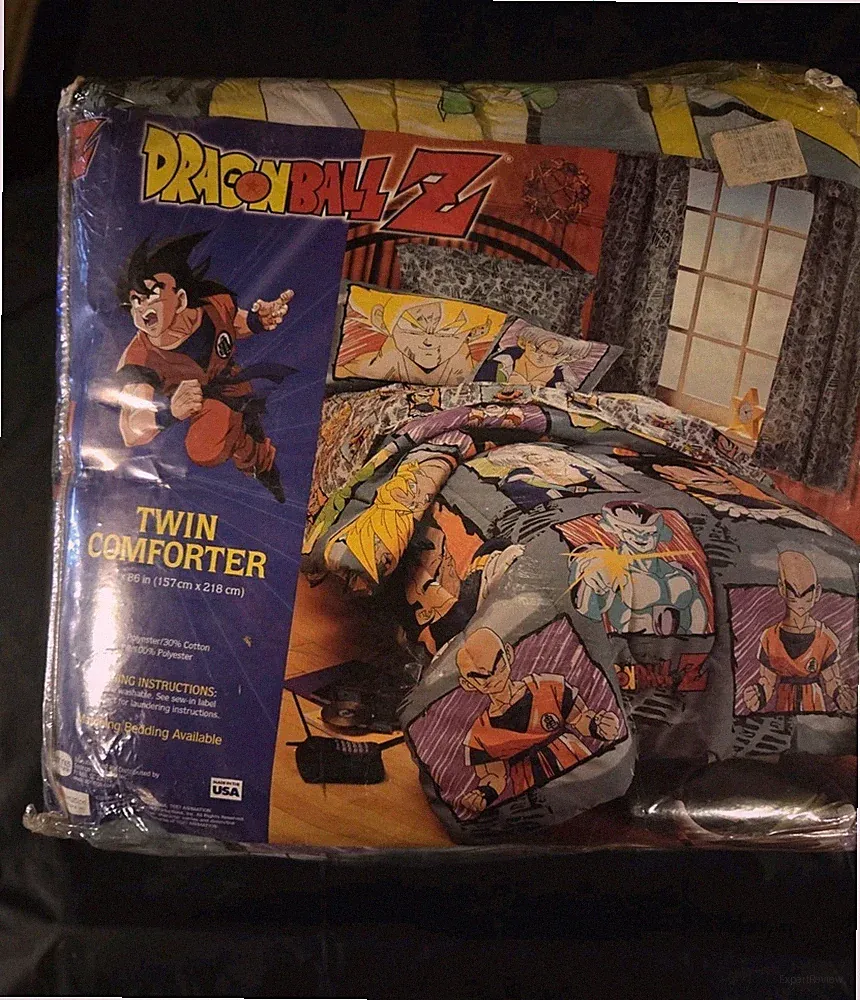 Vintage Dragon Ball Z Springs 2000s Y2K Twin Comforter Great Condition RARE